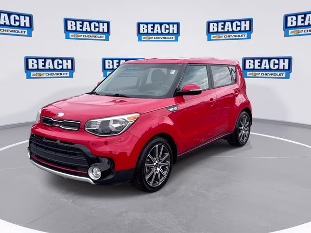 2018 Inferno Red Kia Soul Exclaim FWD Hatchback