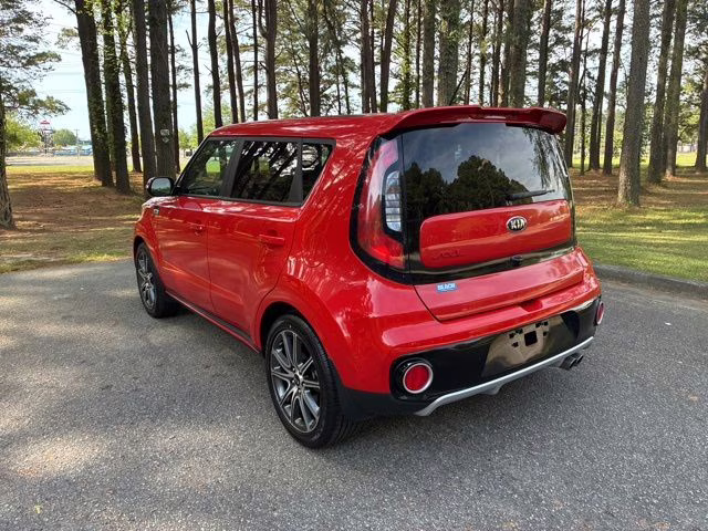 2018 Inferno Red Kia Soul Exclaim FWD Hatchback