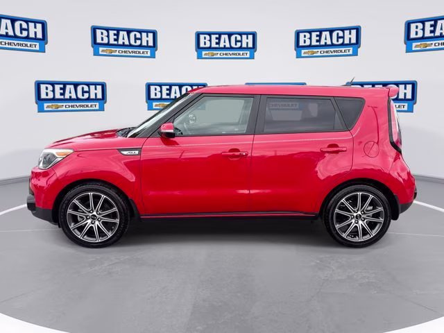 2018 Inferno Red Kia Soul Exclaim FWD Hatchback