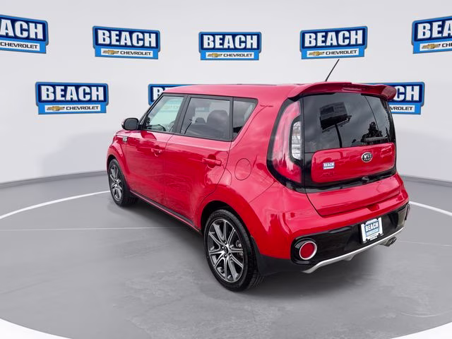 2018 Inferno Red Kia Soul Exclaim FWD Hatchback