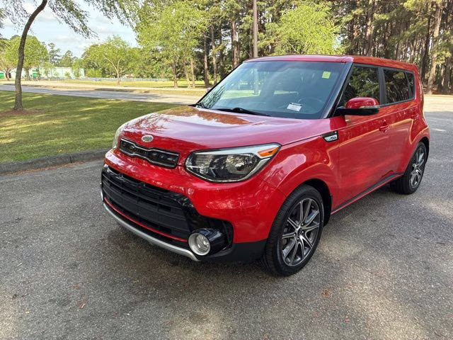 2018 Inferno Red Kia Soul Exclaim FWD Hatchback
