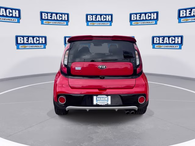 2018 Inferno Red Kia Soul Exclaim FWD Hatchback