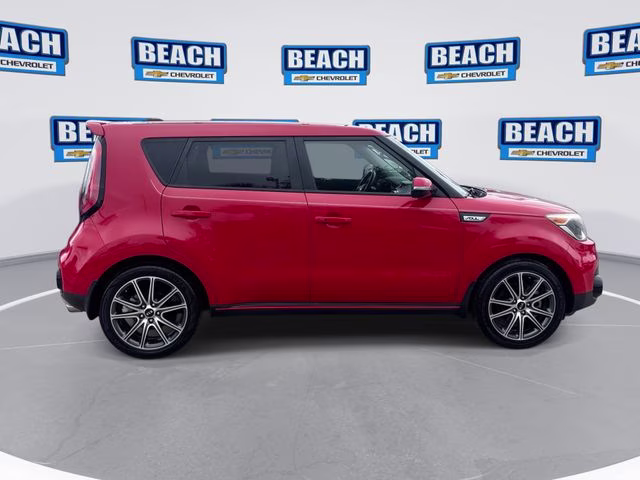2018 Inferno Red Kia Soul Exclaim FWD Hatchback