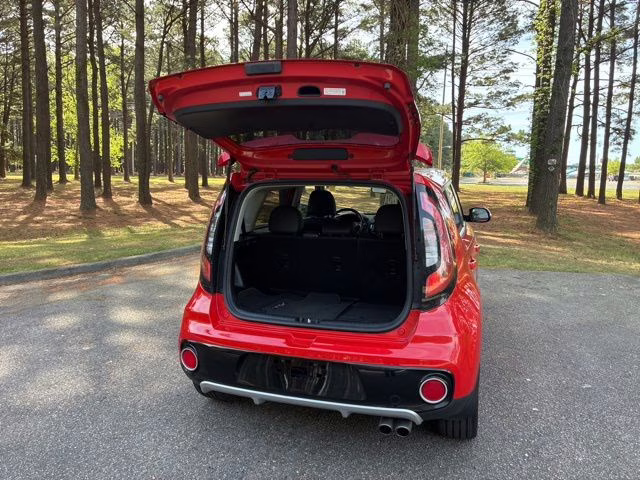 2018 Inferno Red Kia Soul Exclaim FWD Hatchback