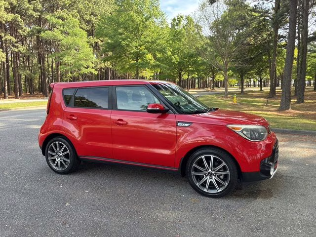 2018 Inferno Red Kia Soul Exclaim FWD Hatchback