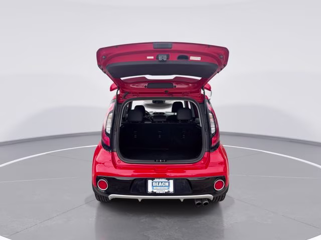 2018 Inferno Red Kia Soul Exclaim FWD Hatchback