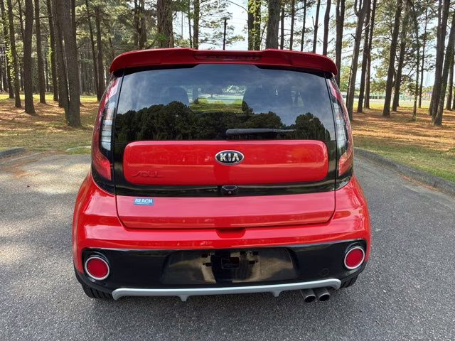 2018 Inferno Red Kia Soul Exclaim FWD Hatchback