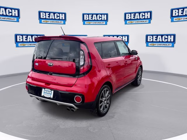 2018 Inferno Red Kia Soul Exclaim FWD Hatchback
