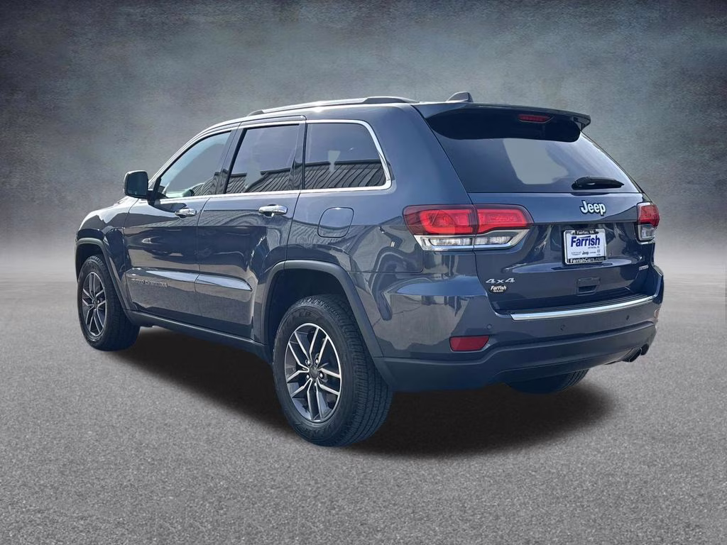 2020 Pacific Blue Clearcoat Jeep Grand Cherokee Limited 4X4 SUV