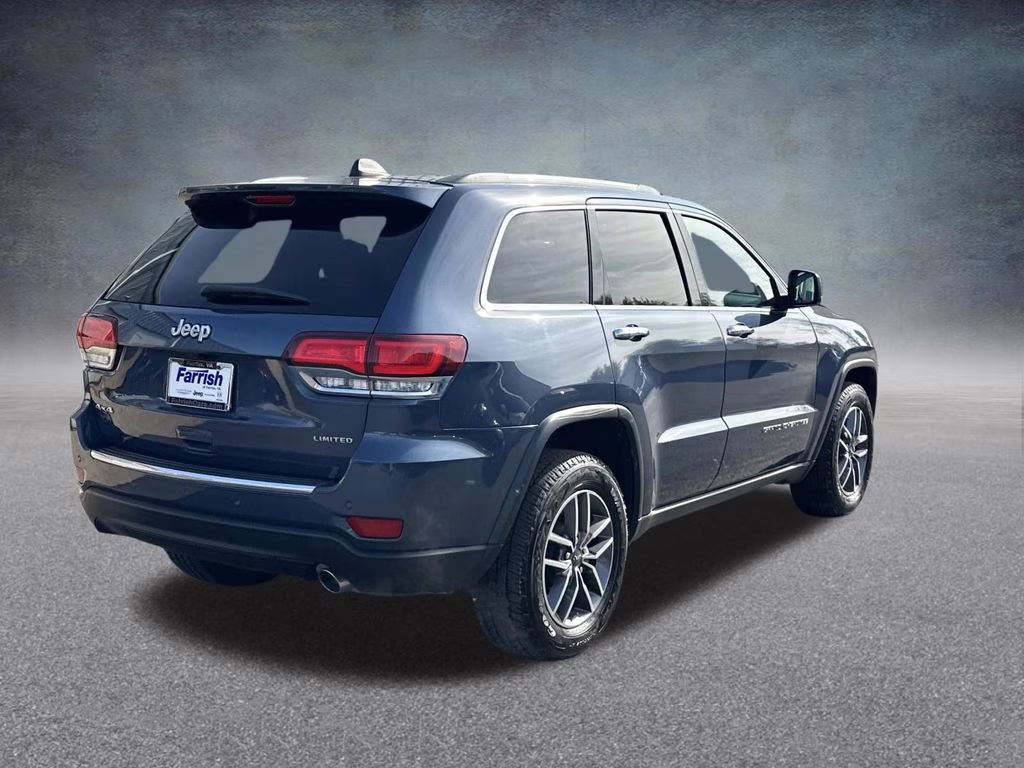 2020 Pacific Blue Clearcoat Jeep Grand Cherokee Limited 4X4 SUV