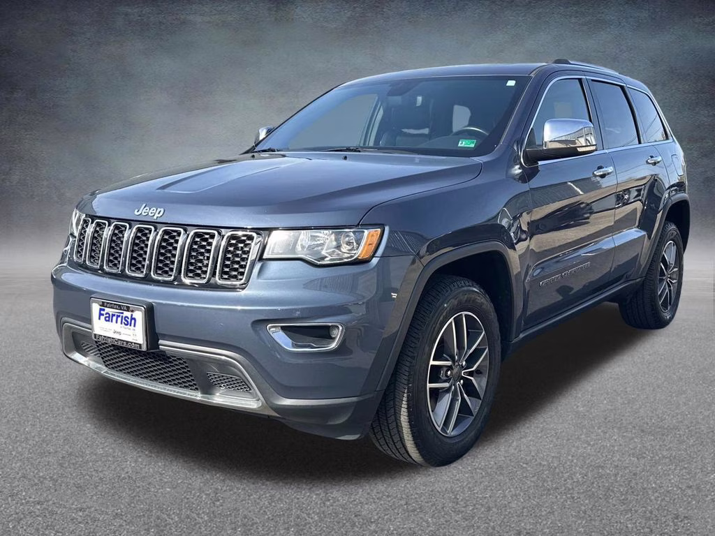 2020 Pacific Blue Clearcoat Jeep Grand Cherokee Limited 4X4 SUV