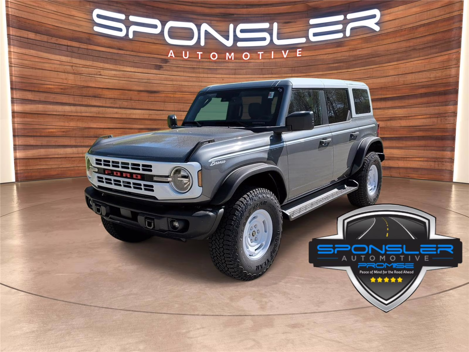 2026 Carbonized Gray Metallic Ford Bronco Heritage Edition 4X4 SUV