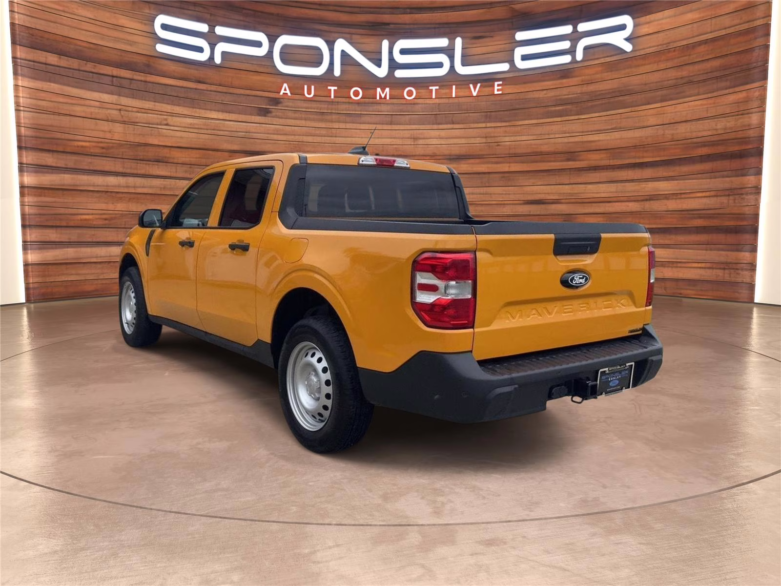 2026 Orange Fury Metallic Tri-Coat Ford Maverick XL AWD Truck