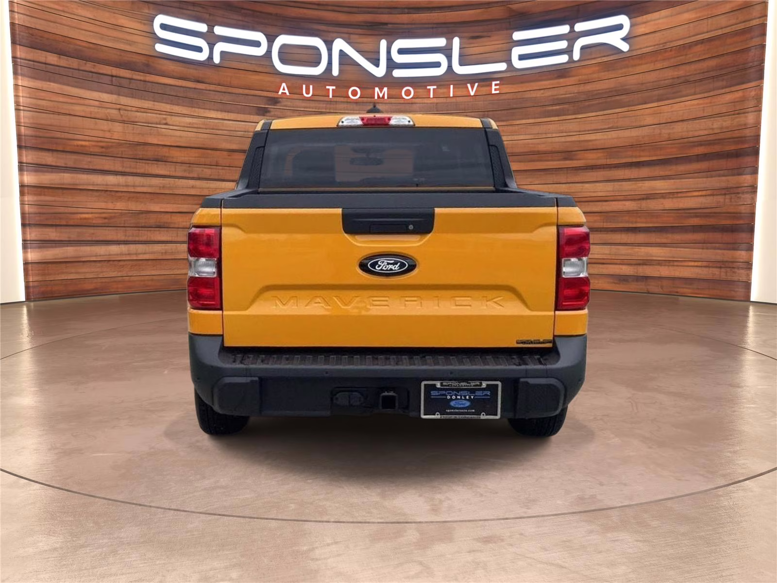 2026 Orange Fury Metallic Tri-Coat Ford Maverick XL AWD Truck