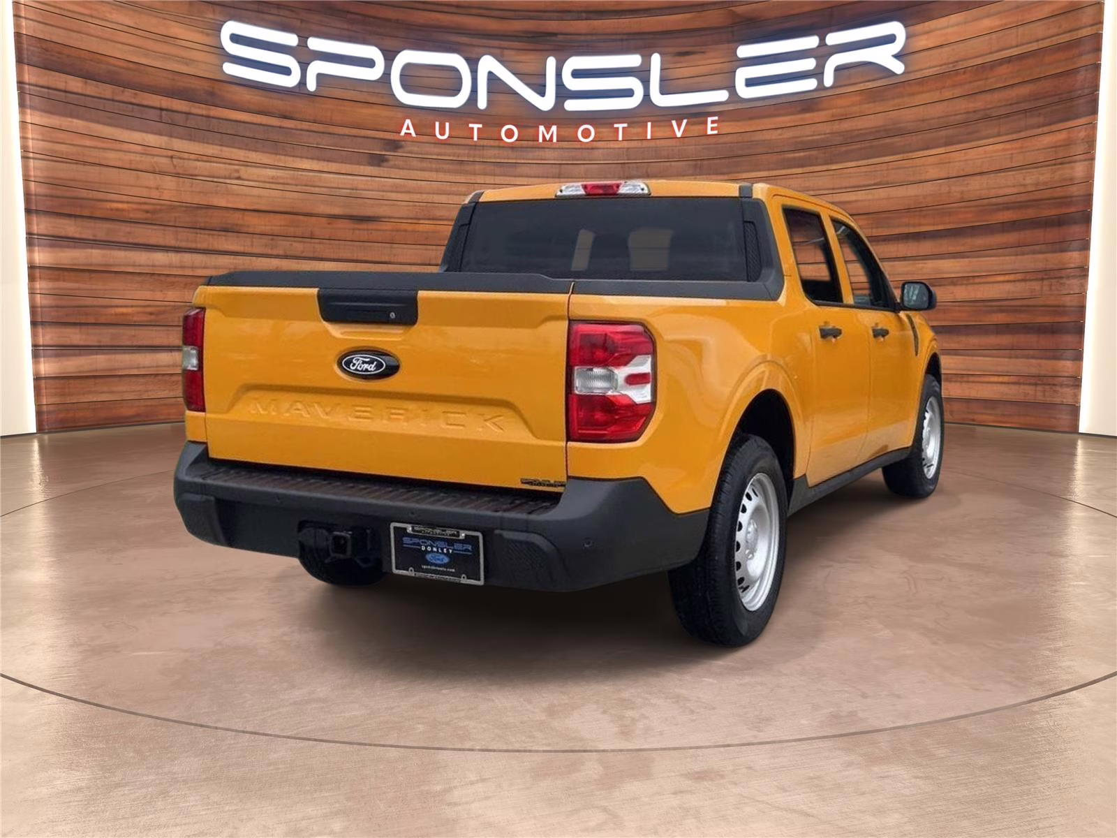 2026 Orange Fury Metallic Tri-Coat Ford Maverick XL AWD Truck