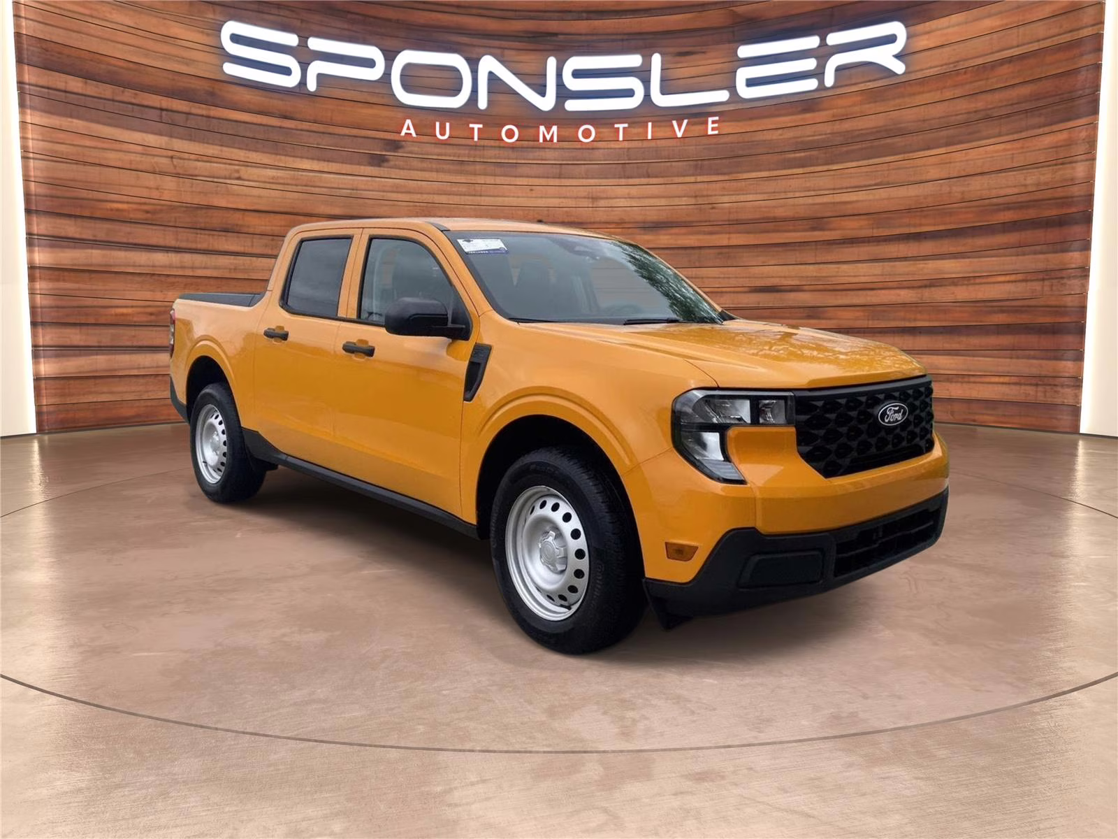 2026 Orange Fury Metallic Tri-Coat Ford Maverick XL AWD Truck