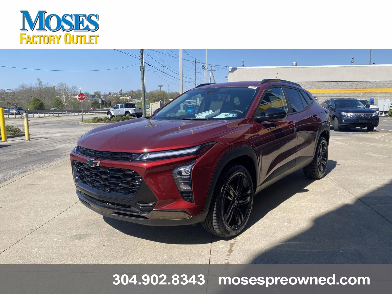 2024 Crimson Metallic Chevrolet Trax ACTIV FWD SUV