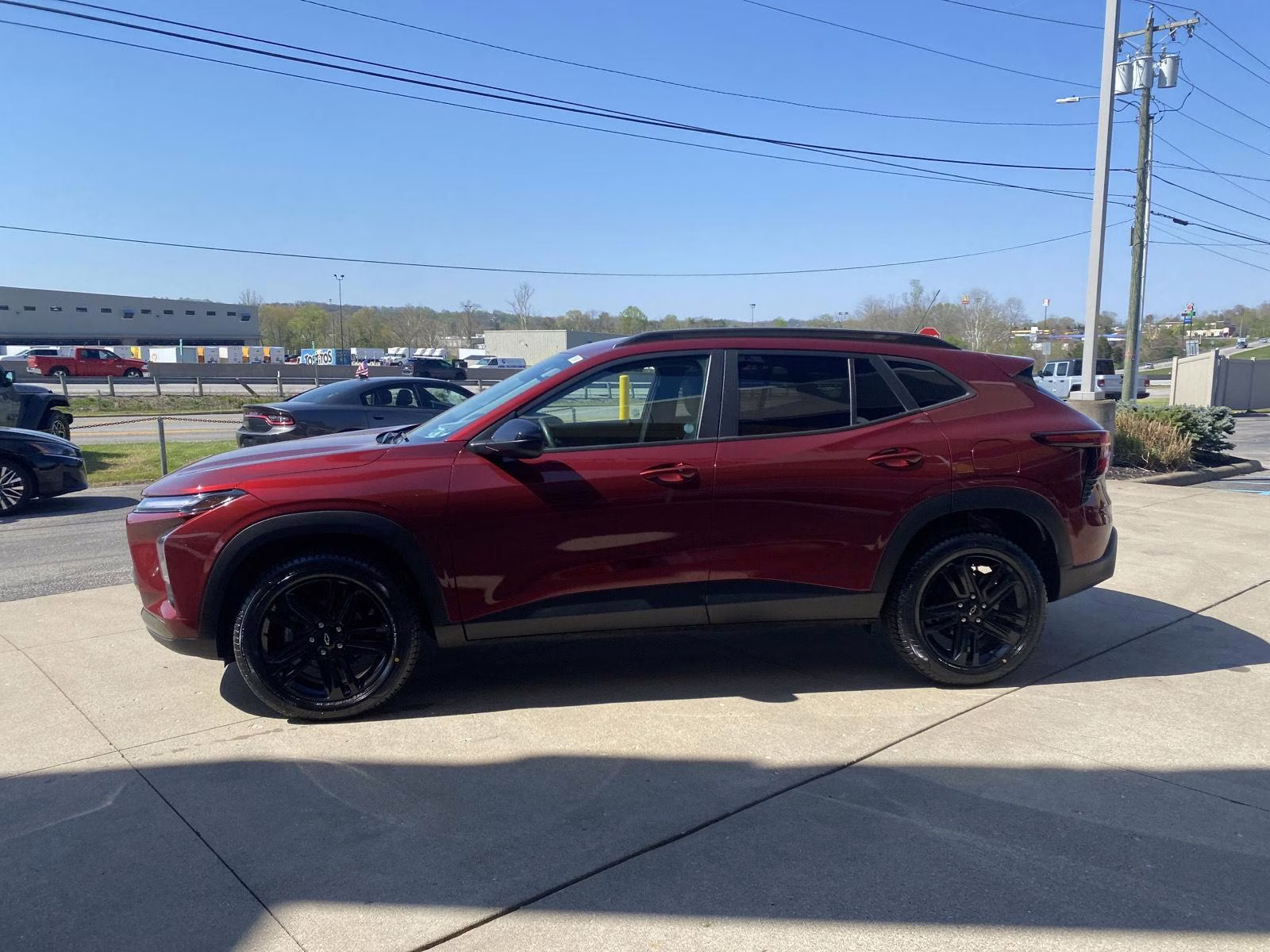 2024 Crimson Metallic Chevrolet Trax ACTIV FWD SUV