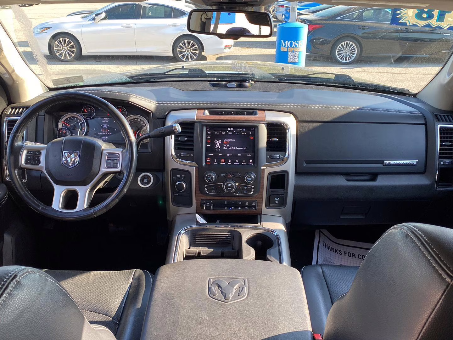 2018 Brilliant Black Crystal Pearlcoat Ram 2500 Laramie 4X4 Truck