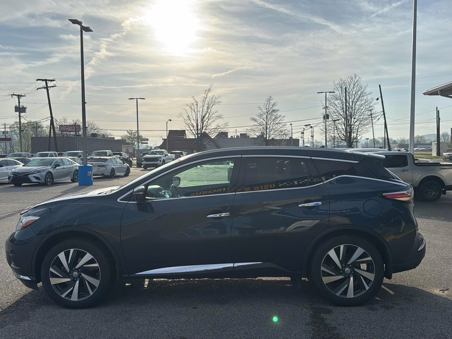 2015 Arctic Blue Metallic Nissan Murano Platinum AWD SUV