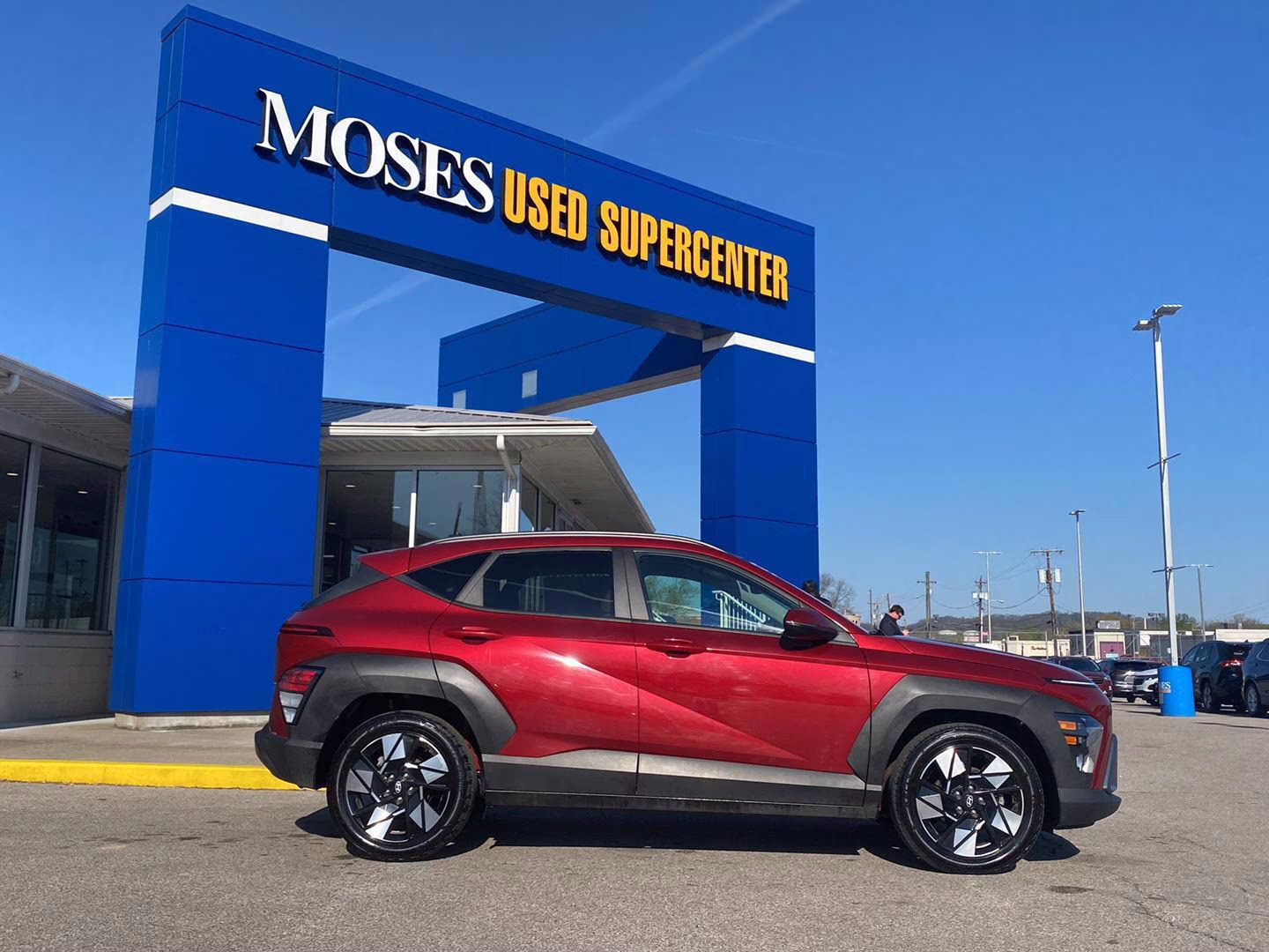 2025 Ultimate Red Metallic Hyundai Kona SEL FWD SUV