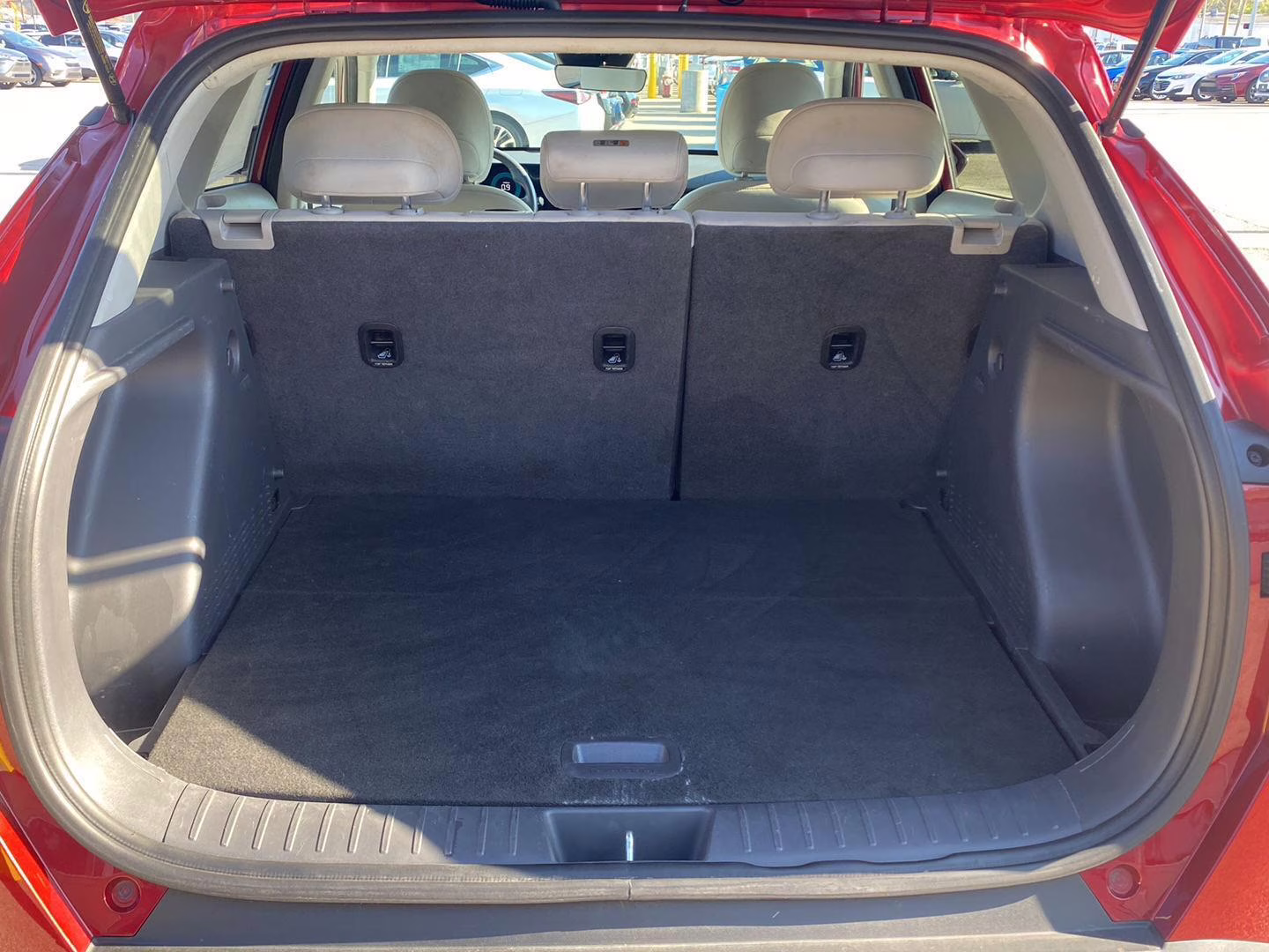 2025 Ultimate Red Metallic Hyundai Kona SEL FWD SUV