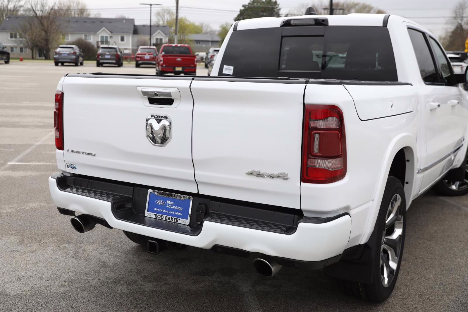 2021 Bright White Clearcoat Ram 1500 Limited 4X4 Truck