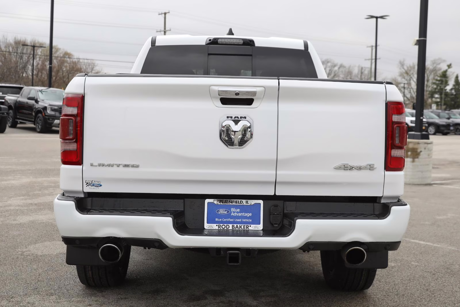 2021 Bright White Clearcoat Ram 1500 Limited 4X4 Truck