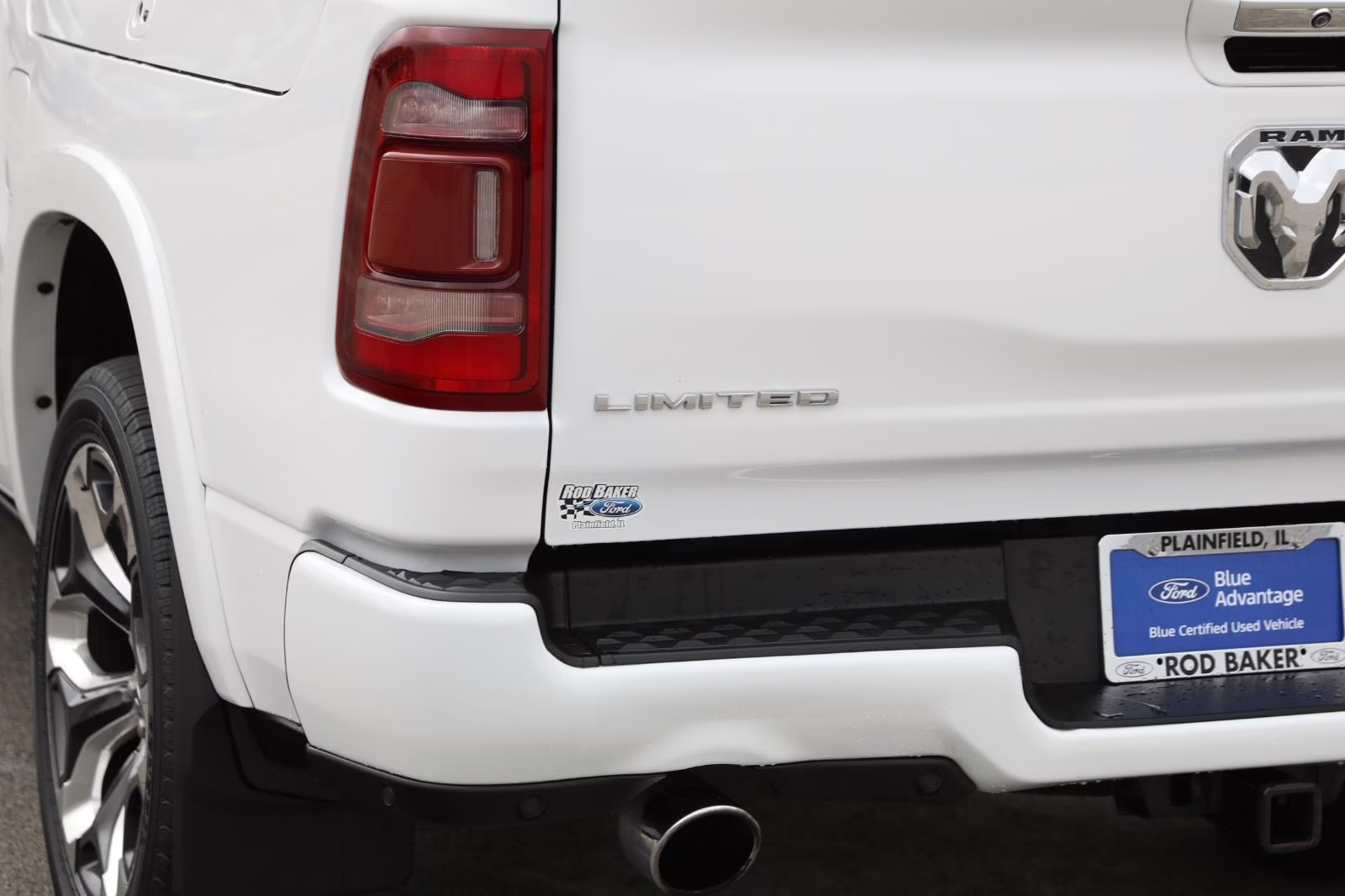 2021 Bright White Clearcoat Ram 1500 Limited 4X4 Truck