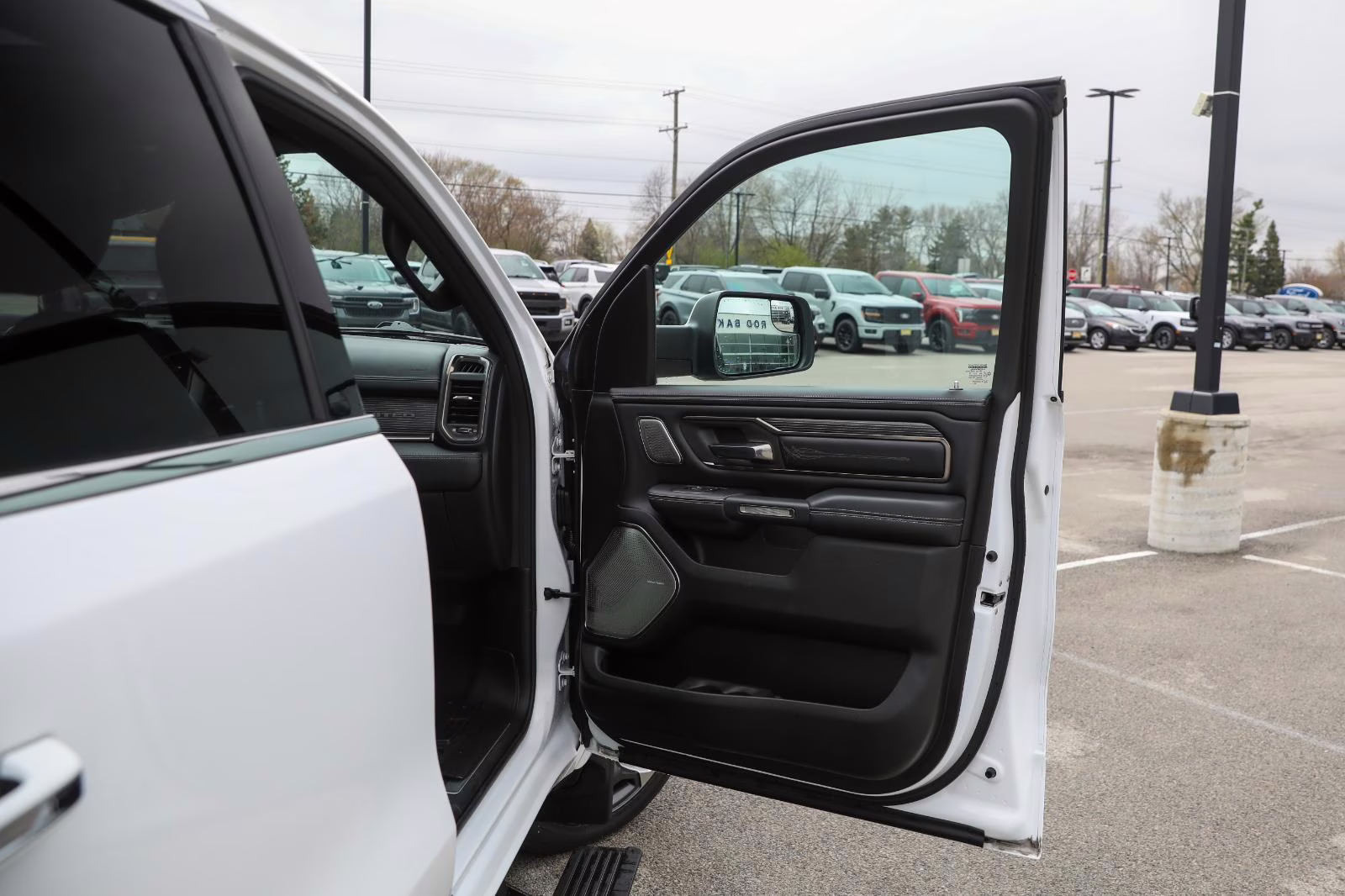 2021 Bright White Clearcoat Ram 1500 Limited 4X4 Truck