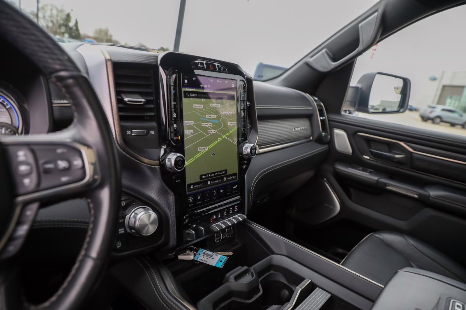 2021 Bright White Clearcoat Ram 1500 Limited 4X4 Truck