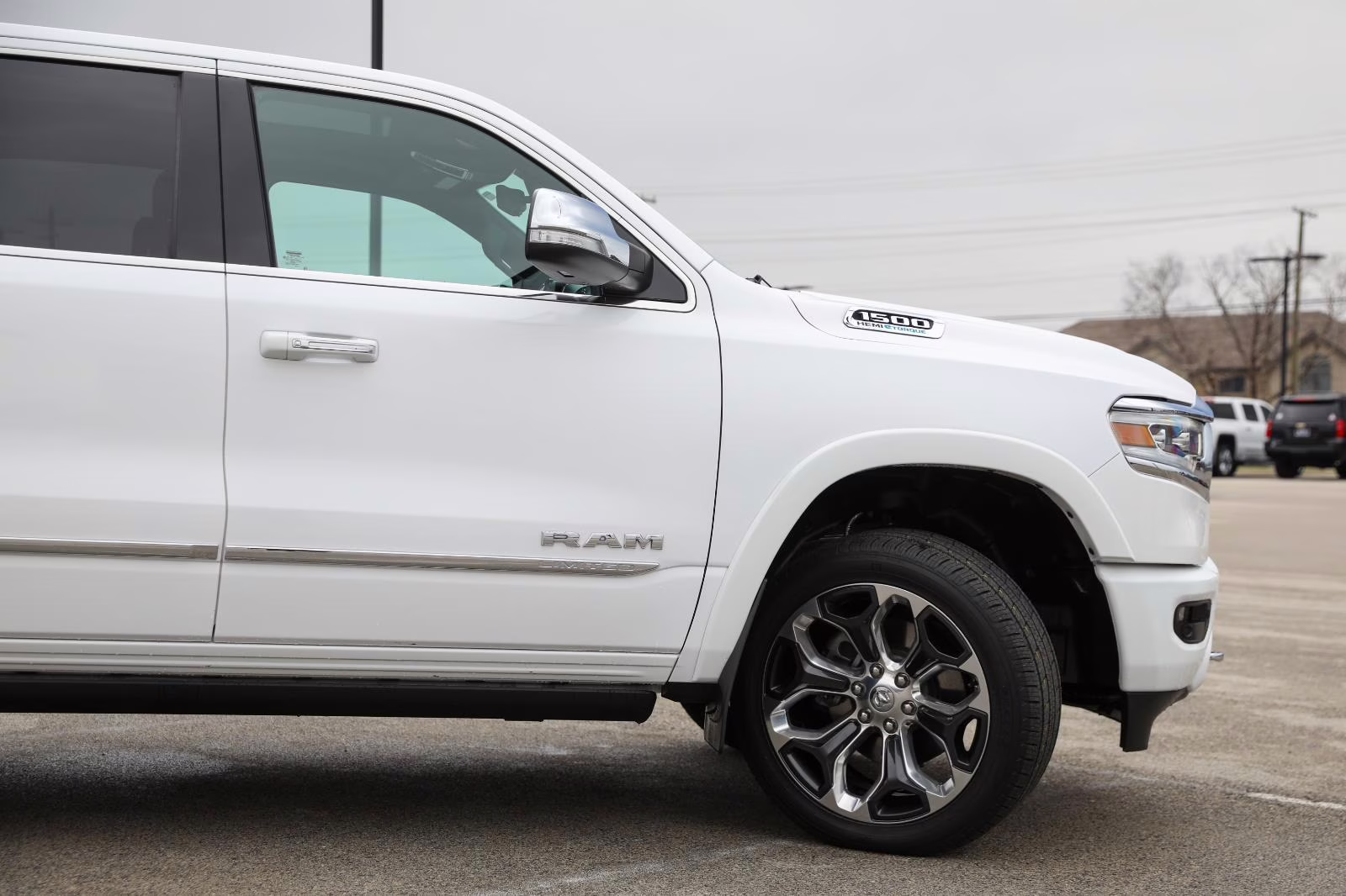 2021 Bright White Clearcoat Ram 1500 Limited 4X4 Truck