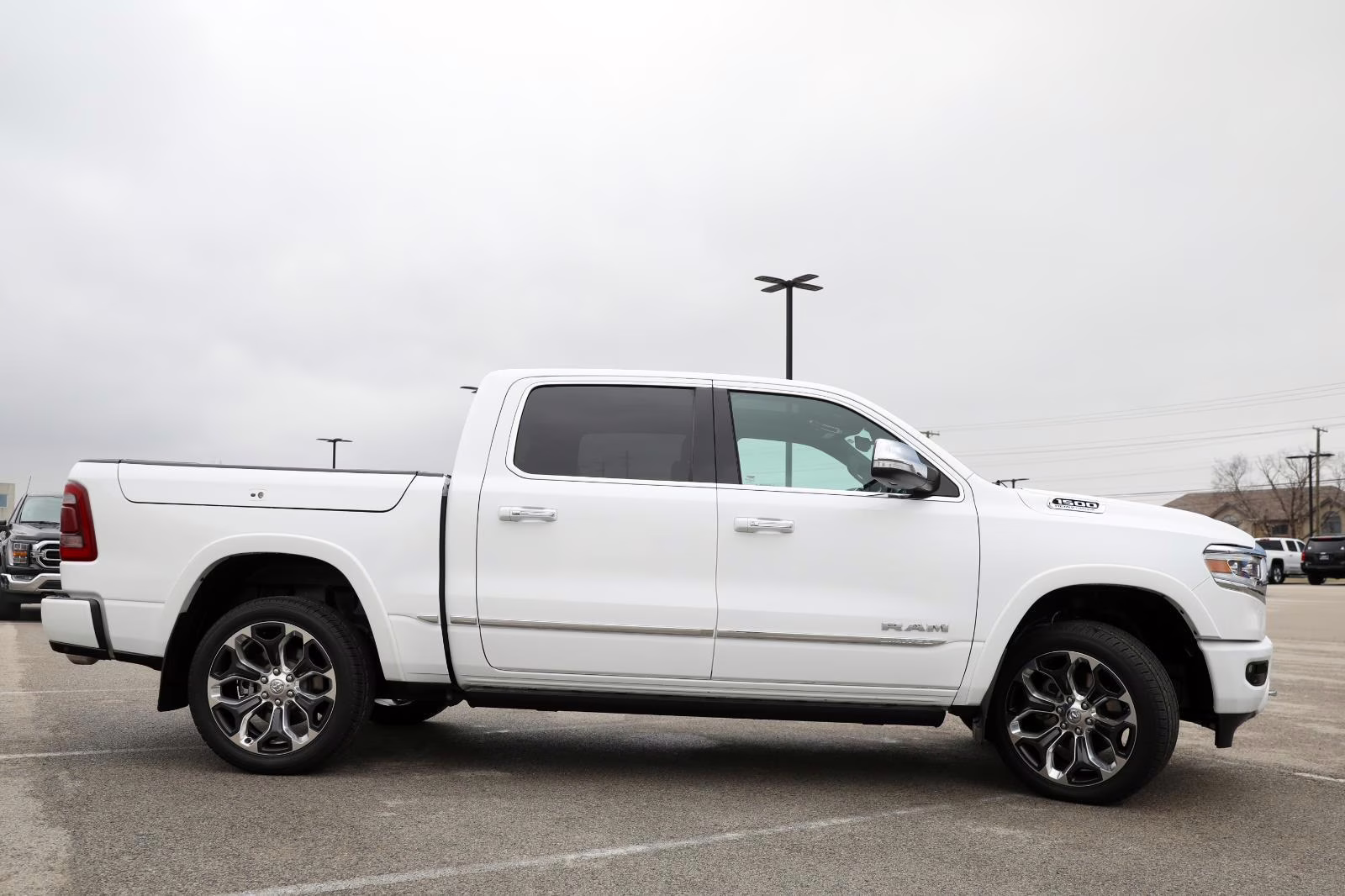 2021 Bright White Clearcoat Ram 1500 Limited 4X4 Truck