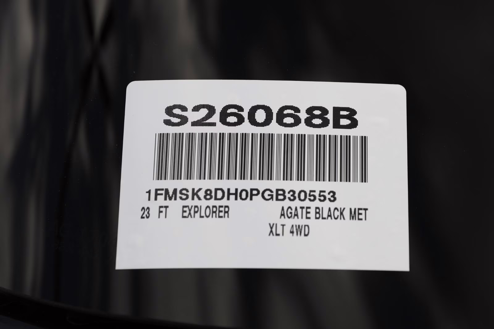 2023 Agate Black Ford Explorer XLT 4X4 SUV