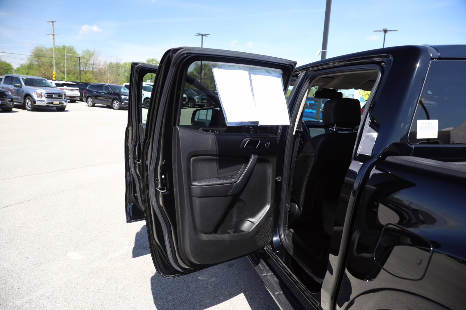 2022 Shadow Black Ford Ranger LARIAT 4X4 Truck