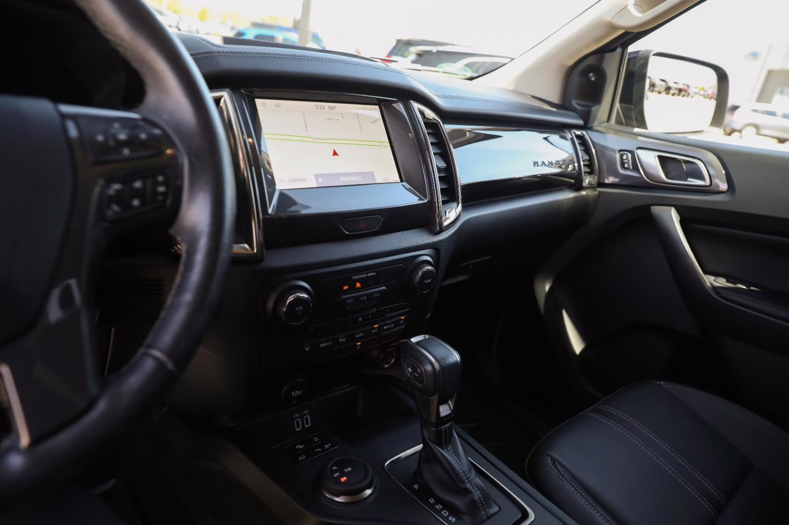 2022 Shadow Black Ford Ranger LARIAT 4X4 Truck