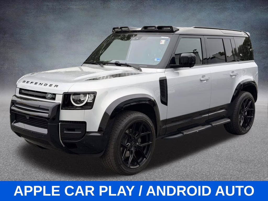 2022 Hakuba Silver Metallic Land Rover Defender 110 S AWD SUV