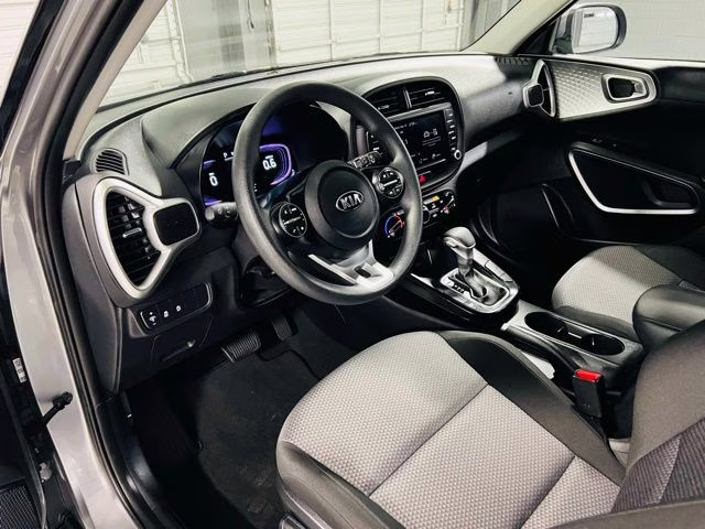 2025 Silver Kia Soul LX FWD Hatchback