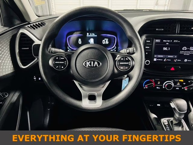 2025 Silver Kia Soul LX FWD Hatchback