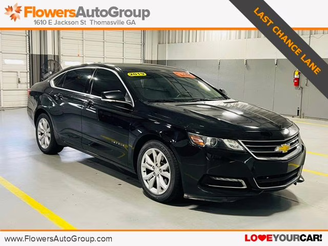2019 Black Chevrolet Impala LT FWD Sedan