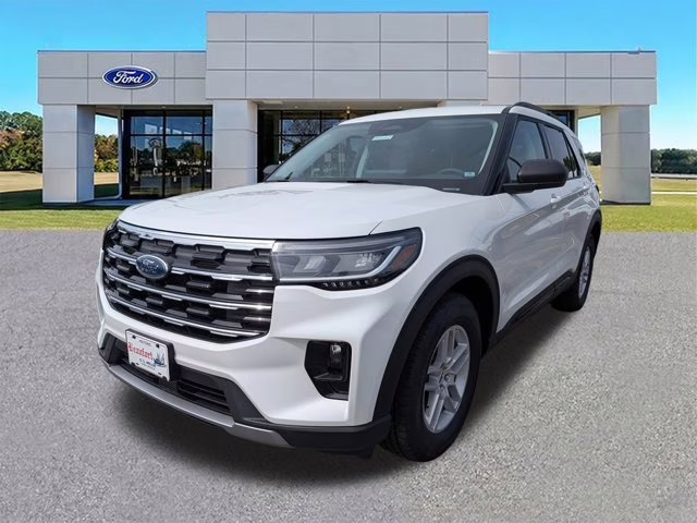 2026 White Ford Explorer Active RWD SUV