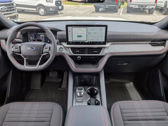 2026 White Ford Explorer ST-Line RWD SUV