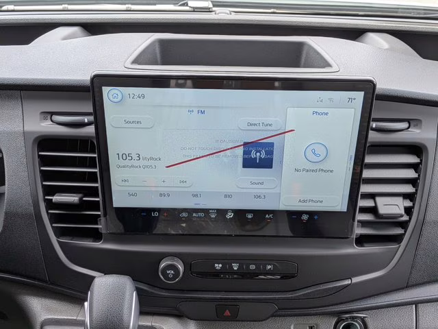 2026 Oxford White Ford Transit Cargo Van RWD Van