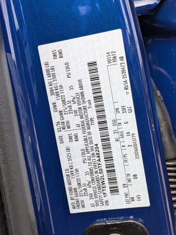 2026 Blue Ford F-150 STX 4X4 Truck