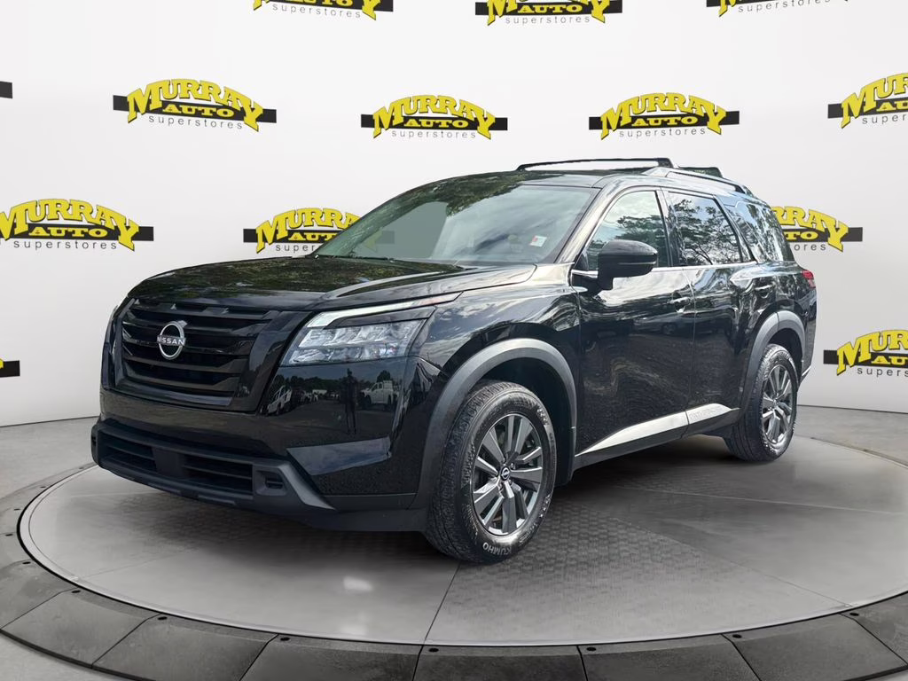 2023 Super Black Nissan Pathfinder SV FWD SUV