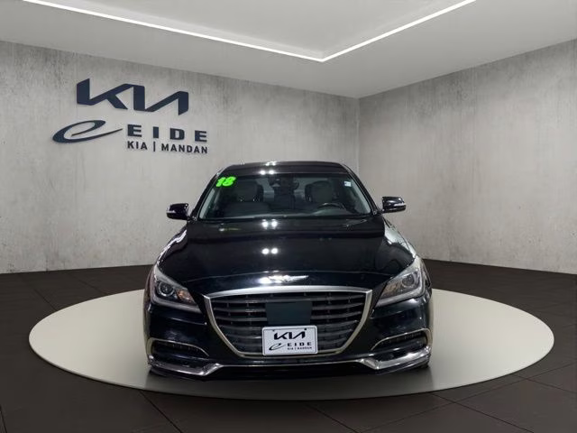 2018 Caspian Black Genesis G80 3.8 RWD Sedan
