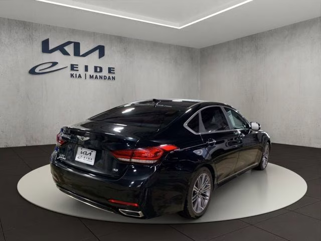 2018 Caspian Black Genesis G80 3.8 RWD Sedan