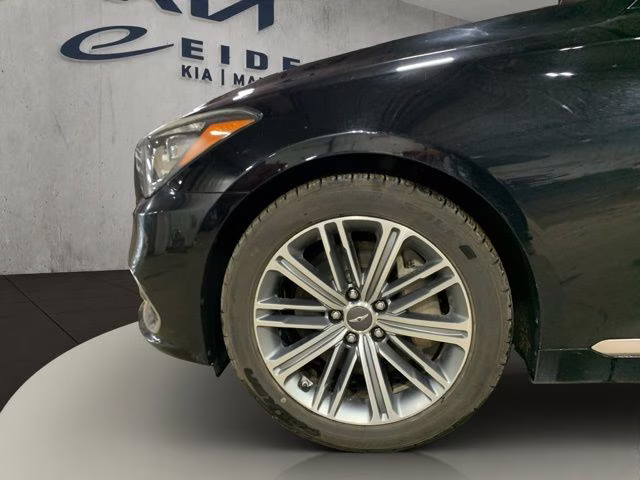 2018 Caspian Black Genesis G80 3.8 RWD Sedan