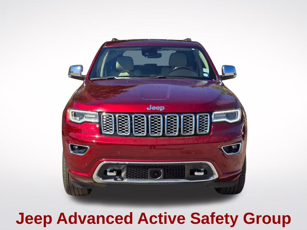 2018 Velvet Red Pearlcoat Jeep Grand Cherokee Overland RWD SUV