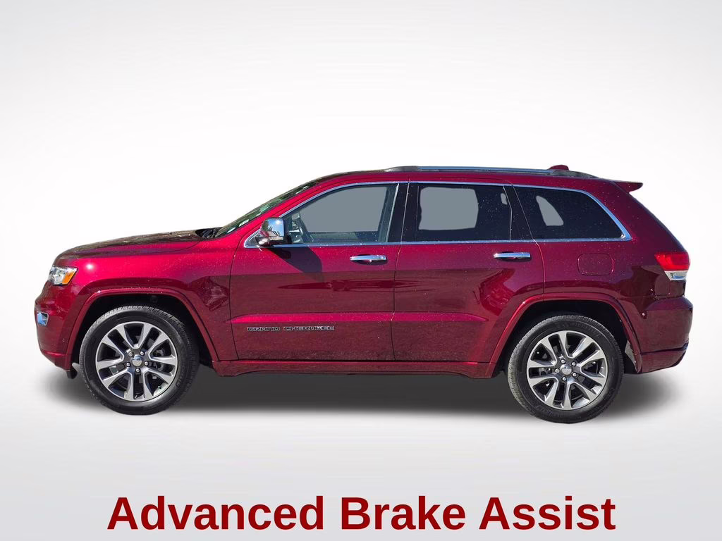 2018 Velvet Red Pearlcoat Jeep Grand Cherokee Overland RWD SUV